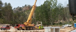 La Generalitat avanza en la reconstruccin de los puentes de Sinarcas e introduce mejoras para adecuarlos a fenmenos meteorolgicos extremos