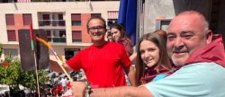 Un multitudinario chupinazo abre las fiestas de Sant Joan de Mor con una explosin de msica, alegra y tradicin