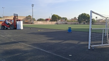 Vila-real porta a terme millores en el camp de futbol 'Fundació Flors'