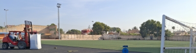 Vila-real escomet millores en el camp de futbol 'Fundaci Flors'