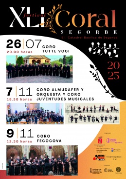 El Festival Coral de Segorbe vuelve en su XLI edicion