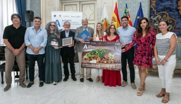 Correos presenta sello dedicado a Alicante, Capital Española de la Gastronomía 2025