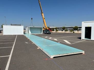 Burriana habilita una nueva zona de aparcamiento ante el traslado provisional del CEIP Hortolans