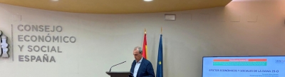 El CES CV analiza los efectos de la DANA en la presentacin de la Memoria del CES Espaa