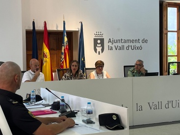 La Junta Local de Seguridad de la Vall d'Uixó pone el foco en combatir la violencia de género
