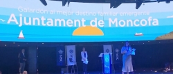 Moncofa, galardonado como mejor destino familiar emergente en la I Gala de Premios de Turismo 2025