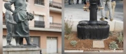 Nules abre al pblico la plaza del mercado sucia, sin acabar y con barreras