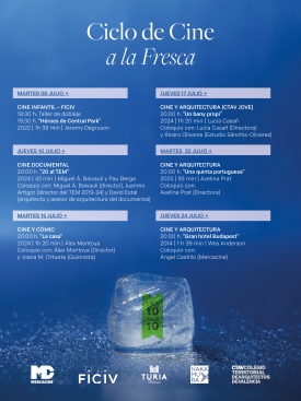 El CTAV presenta una nueva edición del Ciclo de Cine a la Fresca