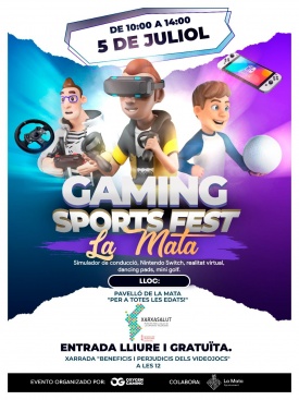 Jornada de Gaming Sports Fest en La Mata para fomentar un uso saludable de los videojuegos