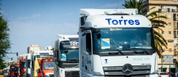 Celebracin de San Cristobal rene a ms de 300 cabezas tractoras en Valencia