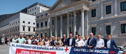 El alcalde de La Llosa se suma a las protestas nacionales por la deuda del Gobierno