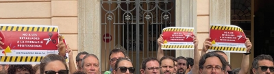 Compromís apoya al profesorado de FP y alerta que Castelló puede perder una veintena de docentes con los recortes del PP