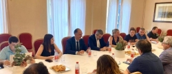AMDComVal consigue el compromiso de la Conselleria de formar a los periodistas de la asociacin en emergencias