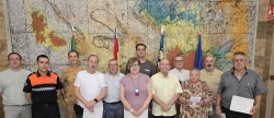 Reconeixement als voluntaris de la REMER a Castell