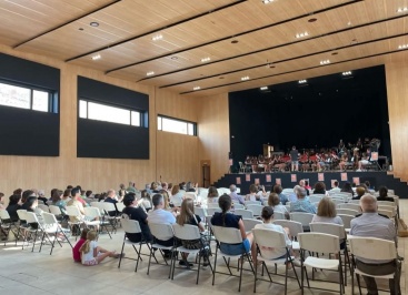 La escuela de música de Vilafranca cierra con muy buena nota el curso