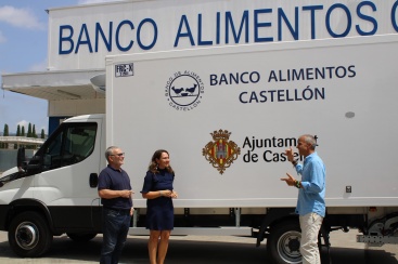 El Banco de Alimentos de Castelln mejora su capacidad logstica con la adquisicin de un nuevo camin de transporte