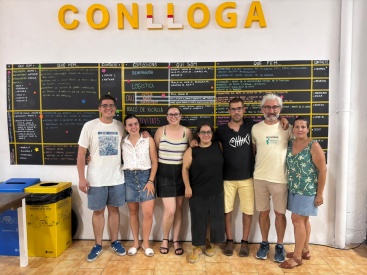 Erika Martí es la nueva presidenta de la Conlloga Muixeranga de Castelló