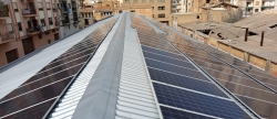 LAlcora impulsa el autoconsumo colectivo con una instalacin solar fotovoltaica en la Nave BIC de la Real Fbrica