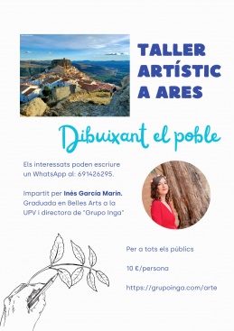 Impartirán taller artístico en Ares para retratar sus calles