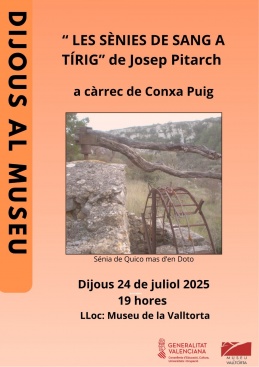 Presentación de 'Les sénies de sang a Tírig' en el Museu de la Valltorta