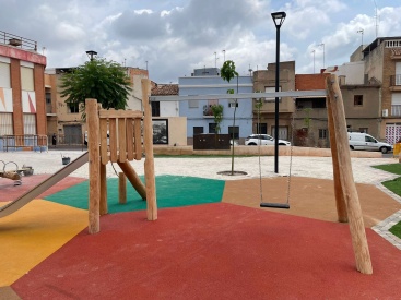 Inauguracin de la nueva plaza Manuel Escobedo en Betx