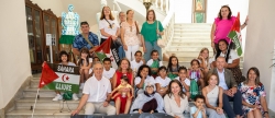 La alcaldesa de Castelln recibe a los nios y nias saharauis del programa Vacaciones en Paz de la asociacin Smara