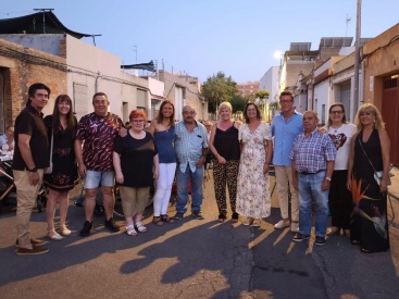 Celebracin del Paiporta de la asociacin de vecinos Villa Lola