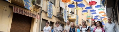 Marta Barrachina comparteix al costat dels vens de Cabanes les Festes de l'Aigua en la celebraci del Centenari de la Font del Bon Succs