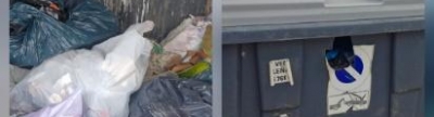 Contenedores rotos y no recogida de la basura en pleno verano, deficiencias del servicio de recogida de residuos