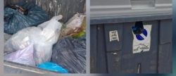 Contenedores rotos y no recogida de la basura en pleno verano, deficiencias del servicio de recogida de residuos