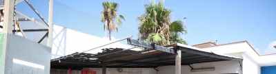 Burriana inicia la renovacin de la cantina del campo de ftbol municipal Juan Bautista Planelles