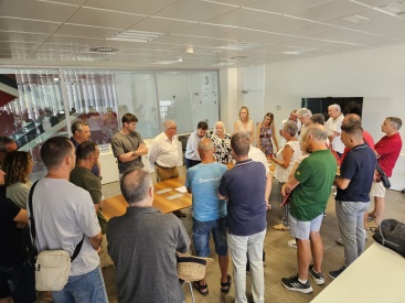 Presentación del proyecto modificado del Paseo de la Playa Verde en Les Amplaries