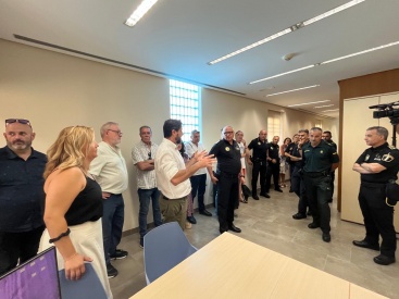 Borriol pone en marcha un nuevo espacio para la Policía Local y Servicios Sociales