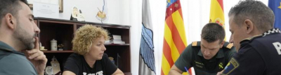 Junta de Seguridad de las prximas Fiestas del Cristo de Alcora que se celebran del 23 de agosto al 7 de septiembre