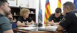 Junta de Seguridad de las prximas Fiestas del Cristo de Alcora que se celebran del 23 de agosto al 7 de septiembre