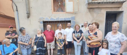 La aportacin vecinal recupera la imagen del Cristo robado en la calle Enmedio de Alcora el da del apagn