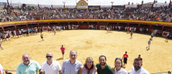 Marta Barrachina defensa la cultura taurina a Vall d'Alba