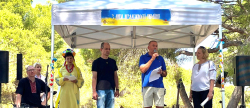 Castelln conmemora el Da de la Independencia de Ucrania con una jornada intercultural y solidaria en el Parque del Pinar