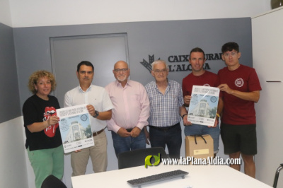 Presentacion Cartel Carrera Ciclista del Centenario Caja Rural de Alcora que se disputa el jueves 28 de agosto