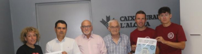 Presentacion Cartel Carrera Ciclista del Centenario Caja Rural de Alcora que se disputa el jueves 28 de agosto