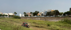 Burriana pone en marcha la limpieza del cauce del Ro Anna en su tramo urbano