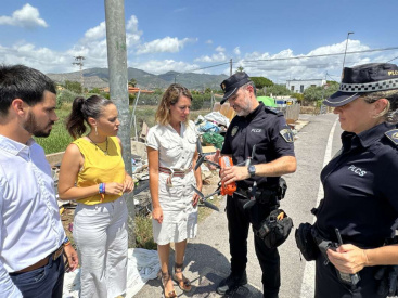 La Policía Local de Castellón intensifica control de residuos en la vía pública