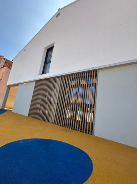 Inauguraci del collegi renovat a Trig