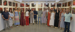 Inauguracin de las exposiciones de las fiestas de la Mare de Du de Grcia de 2025 en Vila-real