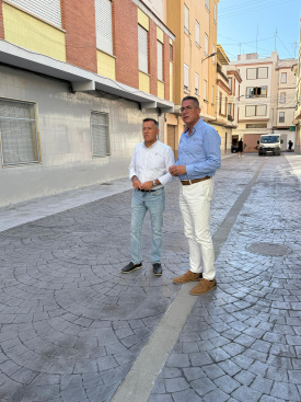 Burriana finaliza las obras de pavimentacin y mejora urbana en Bisbe Llus Prez