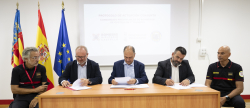 Los Consorcios de Bomberos de Castelln y Valencia firman un protocolo de colaboracin para mejorar la atencin en emergencias en zonas limtrofes