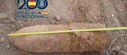 La Polica Nacional desactiva un artefacto explosivo de la Guerra Civil espaola en Castelln