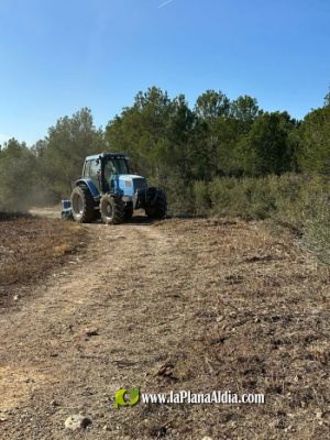 Trig refuerza la seguridad con trabajos de desbroce y mejora de caminos