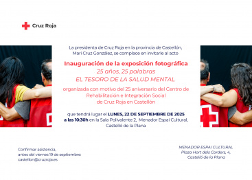 Exposición fotográfica 'El tesoro de la salud mental' celebra 25 años del Centro CRISOL