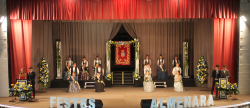 La presentacin de las festeras y festeros abre las fiestas patronales de Almenara 2025